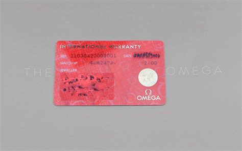 omega watch credit card